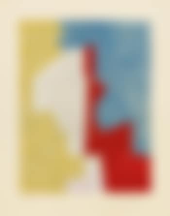 Composition Jaune, Rouge Et Bleue (preview)
