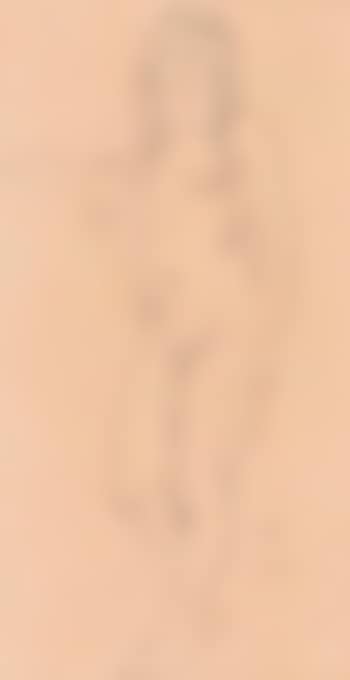 Femme nue accoudée (preview)