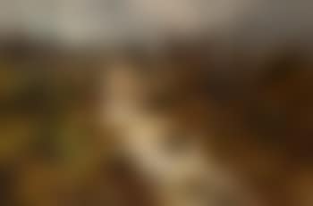 Figures before a mill in a mountainous river landscape (at the Mill Falls) (preview)