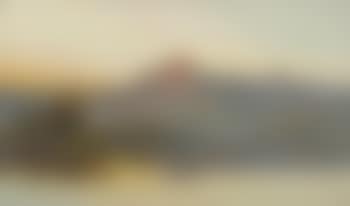 Highland loch scene at sunset (preview)