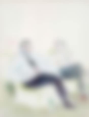 Portrait of Peter Langan and Jean-Marc Moussis (preview)