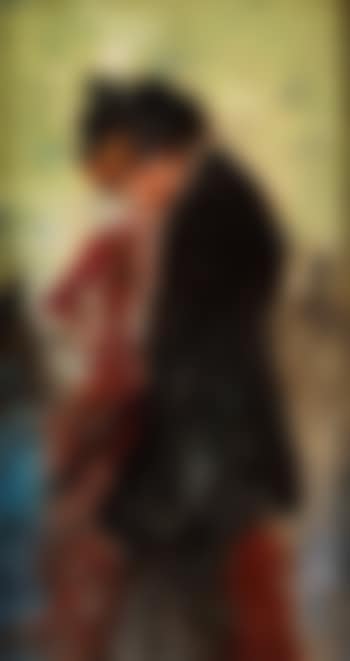 Junger Herr im Zylinder mit Dame in Rotem Kleid (preview)