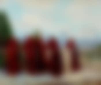 Moines contemplant Rome, depuis les jardins de la Villa Médicis (preview)