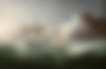The clippership Flying Cloud coming out of a hurricane (preview)
