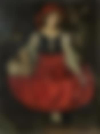Portrait de Suzanne en petit chaperon rouge (preview)