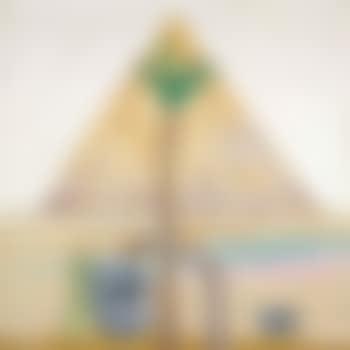 Great Pyramid at Giza with Broken Head from Thebes (preview)