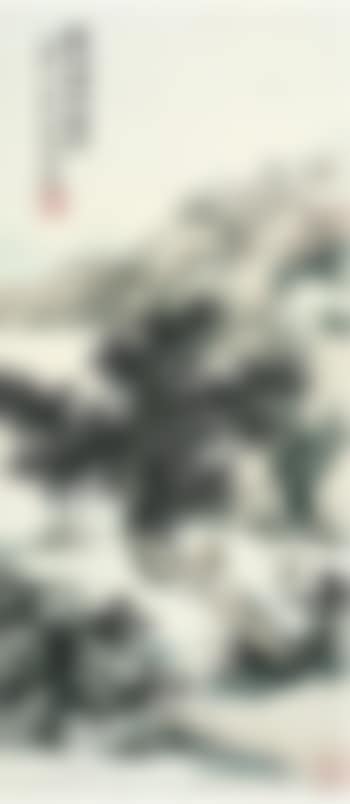 Noble Man And His Child Servant Under The Pine Tree (preview)