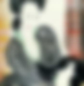 Lady in Waiting Petting a Cat (preview)
