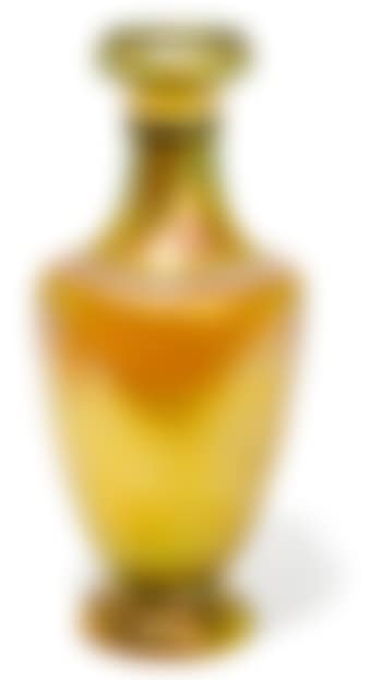 A Favrile glass vase with decorated neck (preview)