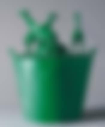 Three cloned green giraffes (preview)