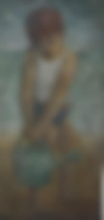 Young Boy with Watering Can (preview)