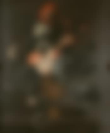 Still life of carnations and other flowers in a stone urn (preview)