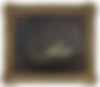 Nature morte au melon et verre de vin (preview)