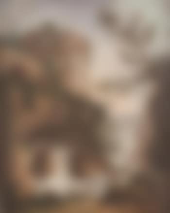 Paysage près de Tivoli avec la vue du temple de la Sibylle (preview)