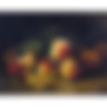 Stillleben mit Pfirsichen und Trauben. (preview)