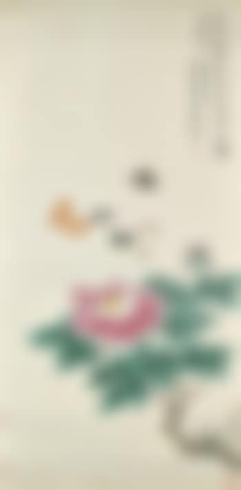 Butterflies and Peony (preview)