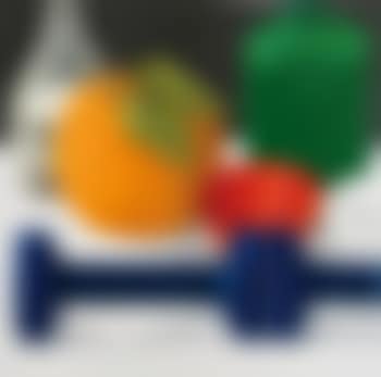 Bright still life with orange (preview)