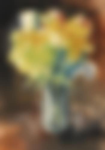 Bunch Of Flowers In a Glass Vase (preview)