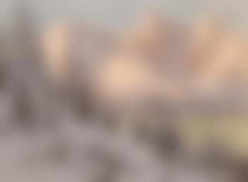 Winter Landscape in the Evening Light (preview)