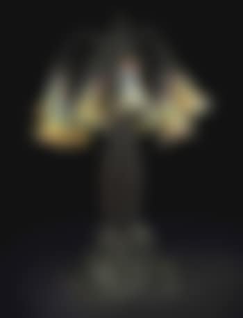 A Ten-Light 'Lily' Table Lamp (preview)