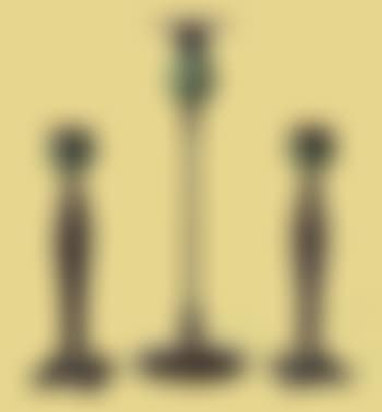 A Pair of 'Cat's Paw' Candlesticks (preview)