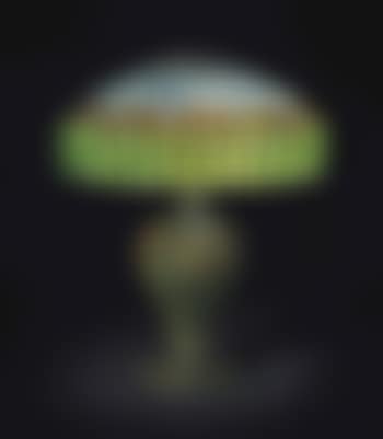 A 'Swirling Leaf' Table Lamp (preview)