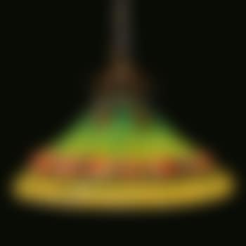 Geometric Banded Turtle-back Chandelier (preview)