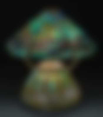 An Important And Rare 'Dragonfly And Waterflowers' Table Lamp (preview)