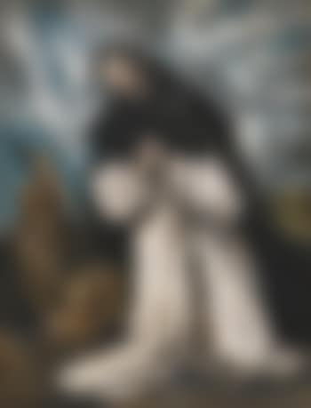 Saint Dominic In Prayer (preview)
