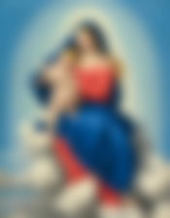Madonna And Child In Glory (preview)