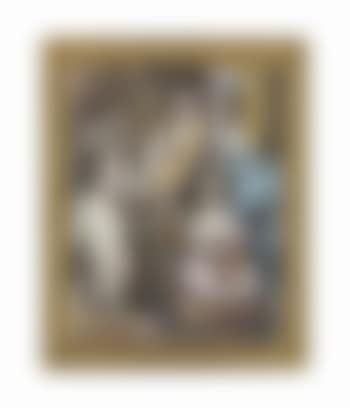 A full length portrait of Mary Sturt of Crichel (1740-1807) standing with her three eldest children, Diana, Mary and Humphry (preview)