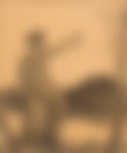 Gebirgssee mit Frauenstatue. Kopfstudie (preview)