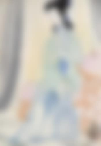 A Beauty Sitting By The Table (preview)