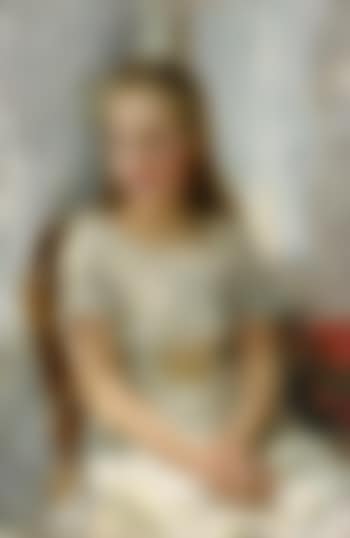 Sittande ung flicka (preview)