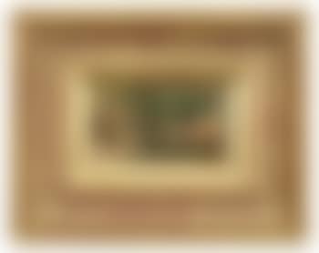 Still Life With Barrel, Saddle and Corn (preview)