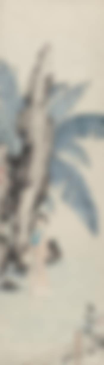 A Beauty Standing Under The Banana Tree (preview)