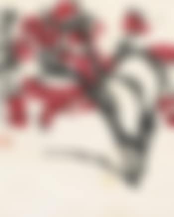 Red plum blossoms (preview)