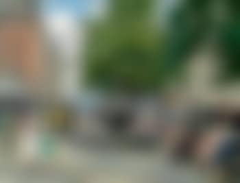 fountain in the middle of the square (preview)
