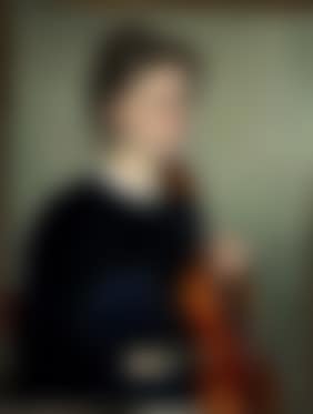 Portrait of violinist Karen Bramsen (preview)