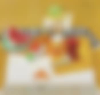 Still life with Bananas and Striped Cloth (preview)