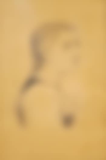Portrait d'une jeune femme de profil (preview)