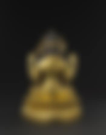 A fine and rare gilt bronze figure of Shadakshari Lokeshvara, Yige drugma (preview)