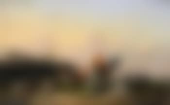 Chickens and ducks in a landscape (preview)