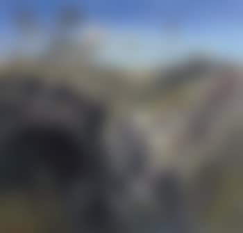 Australian Landscape, Cockatoos near a cave (preview)