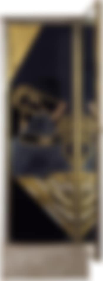 Important and unique illuminated triptych psyché, designed for Madame Agnès, Salon de le Rue Saint-Florentin, Paris (preview)