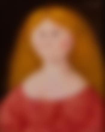 Figura Con Vestito Rosso - Figur Mit Rotem Kleid (preview)