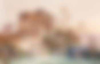 Bateaux sur le Nil devant un temple (preview)