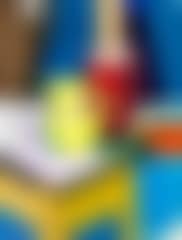 Still life with yellow pitcher and red jar (preview)