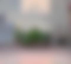 En Forgaard i Ravello. En mængde store Urtepotter med Planter og Blomster ere stillede sammen til en stor Gruppe midt i Billedet (preview)