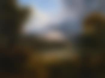 Hunters With A Dog In A Landscape (preview)